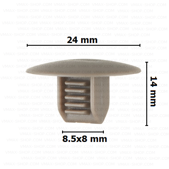 KKD-1616 Щипка тапицерия таван VW