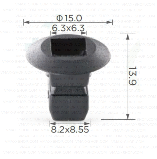 KKD-1814  Щипка за винт за автомобили VW
