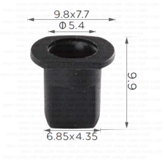 KKD-1823  Щипка основа емблема и врати VW